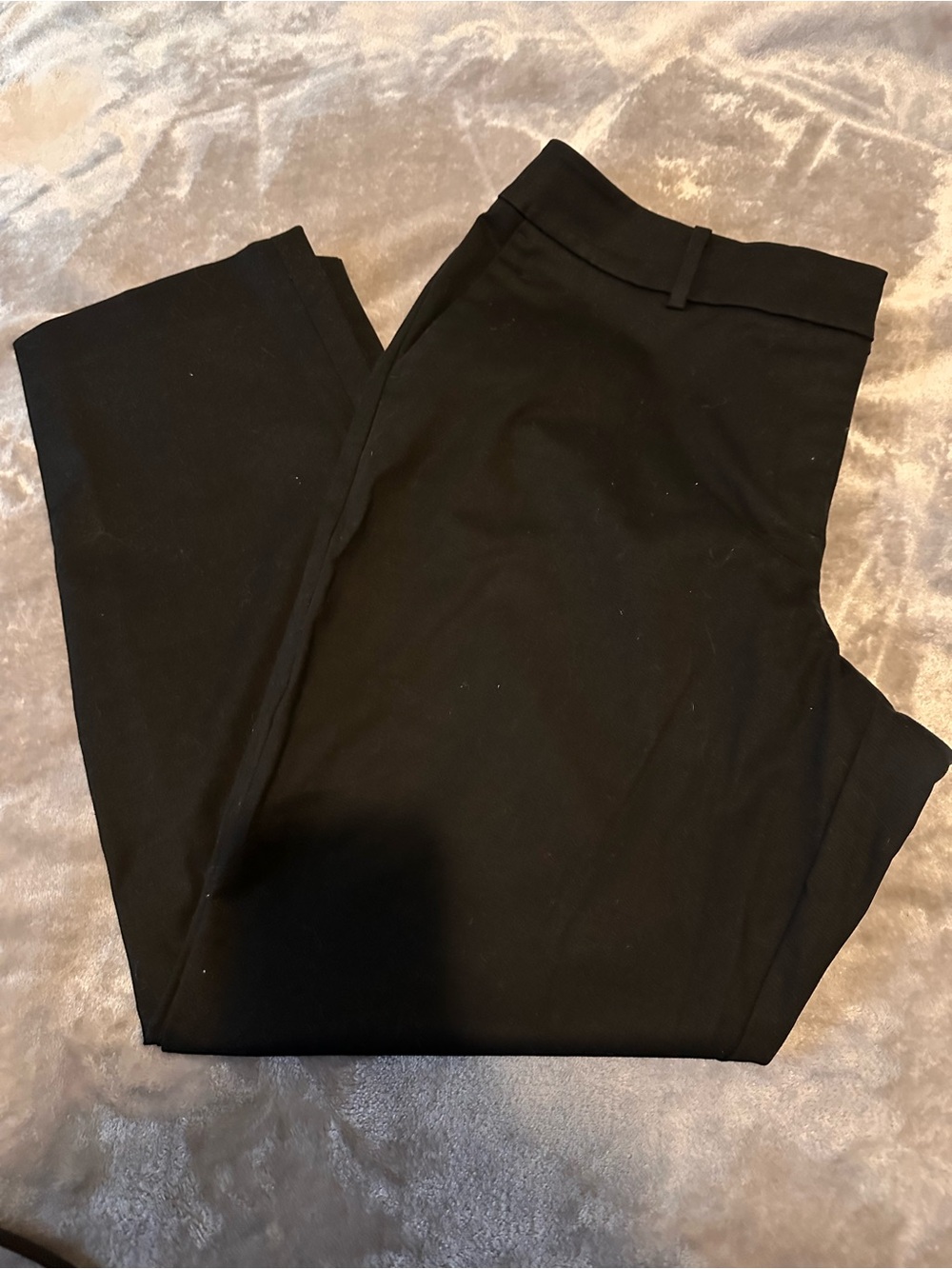 Women’s Ann Taylor Factory Petite Black Dress Pants Side & Back pockets Sz:12P